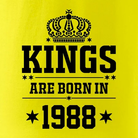 Kings are born in 1988