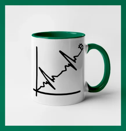 EKG graf bitcoin