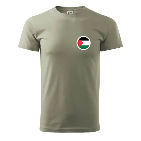 Palestína vlajka prsník