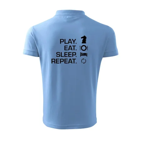 Eat sleep play - šach