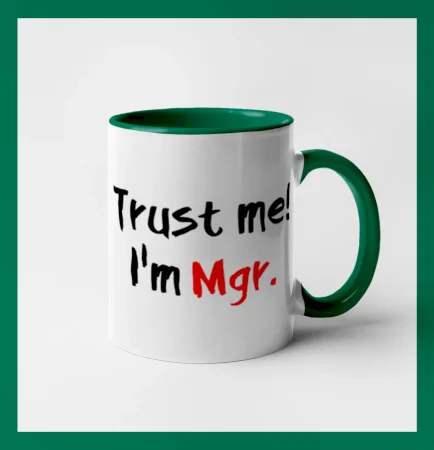 Trust me I´m  Mgr. / Ver mi som Magister.