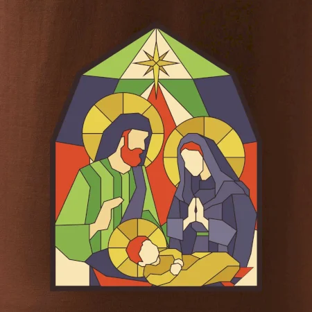 Vitráž - jasličky