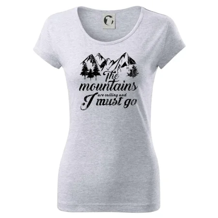 The mountains are calling and i must go