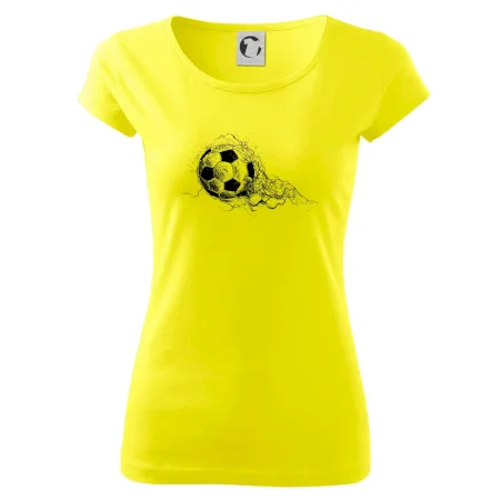 Futbalová lopta - kresba ceruzkou