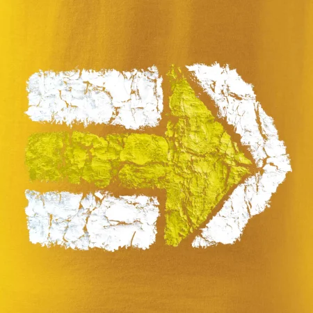 Párová turistická značka žlutá