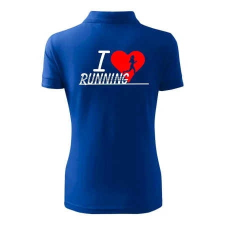 I love running dievča