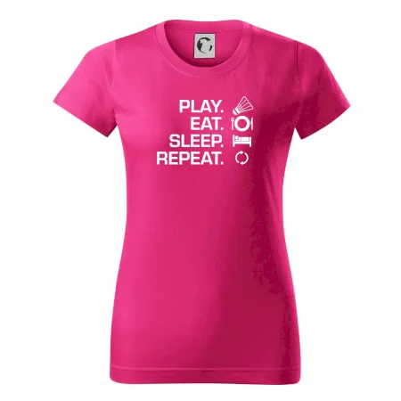 Play Eat Sleep Repeat badminton