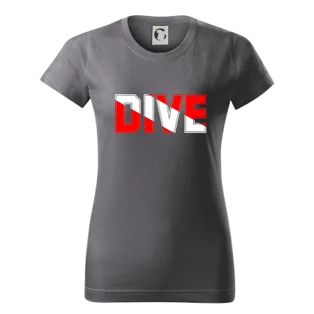 Dive nápis vlajka