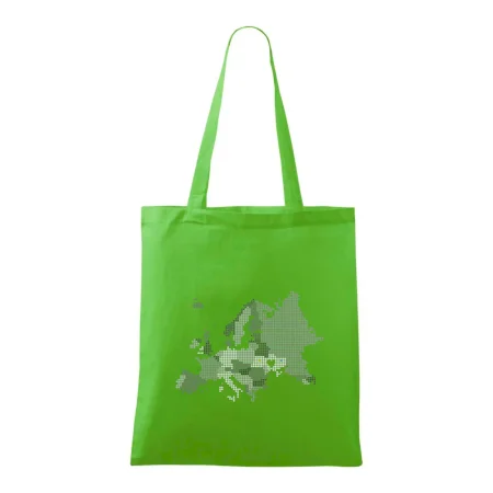 Mapa Európy - srdce v Ukrajine