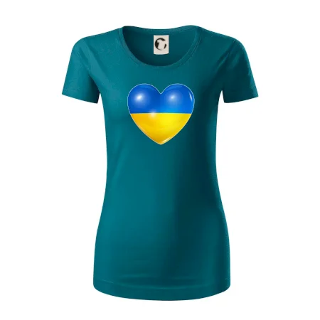 Ukrajina srdce vlajka