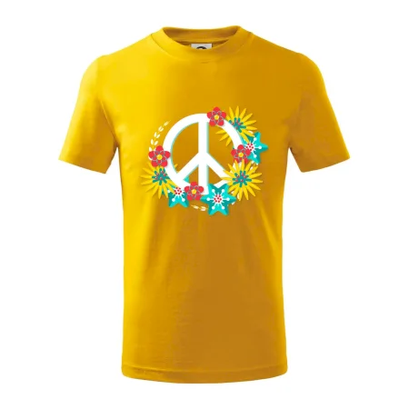 Peace symbol abstraktný