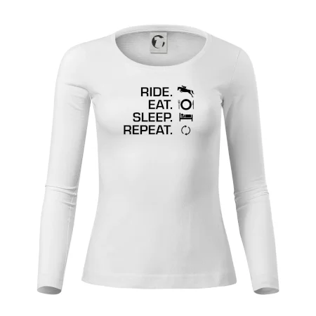 Ride Eat Sleep Repeat Kôň