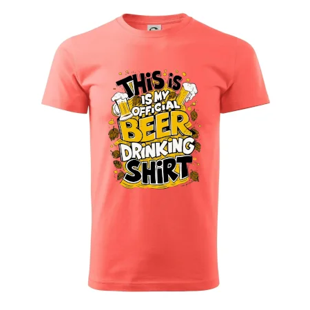 This Is My Official Drinking Shirt - chmel