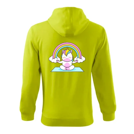 Yoga jednorožec - dúha
