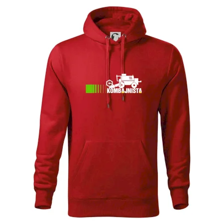 Kombajnista zelená a žltá