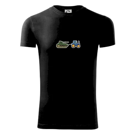 Ukrajinský traktorový pluk ulovil tank