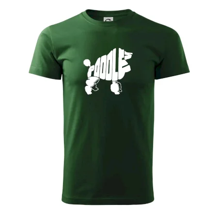Pudel - nápis v tele