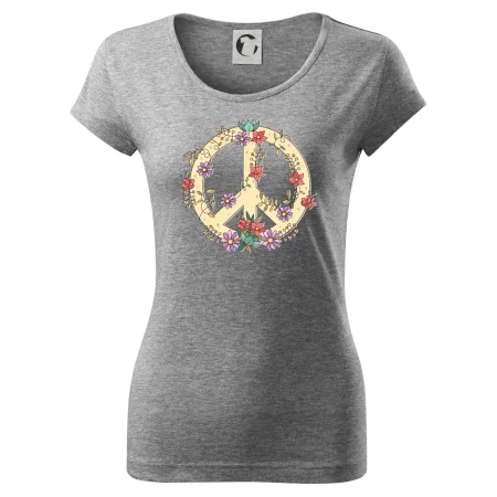 Peace symbol pieskový