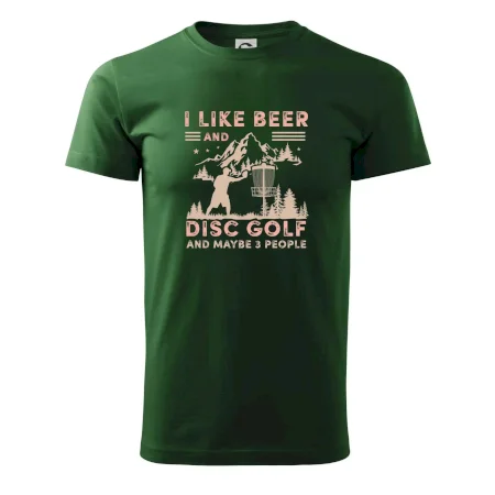 I like beer and disc golf