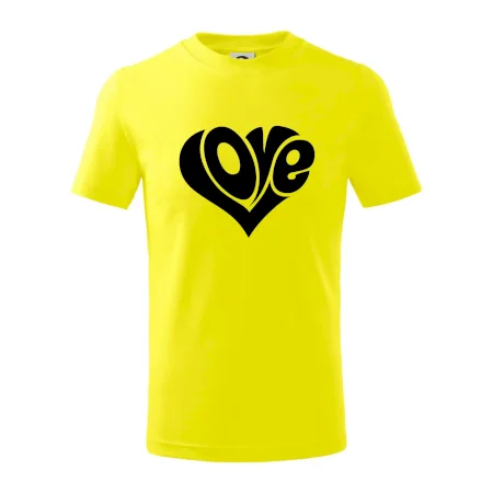 Love nápis jednoduchý