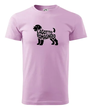 Lagotto romagnolo nápis v tele