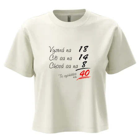 Vyzerá, cíti sa, chová sa - 40 rokov