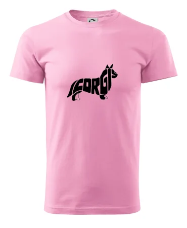Corgi - nápis v tele