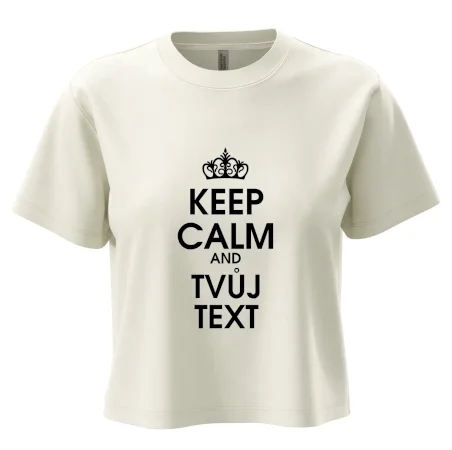 Keep calm - váš text