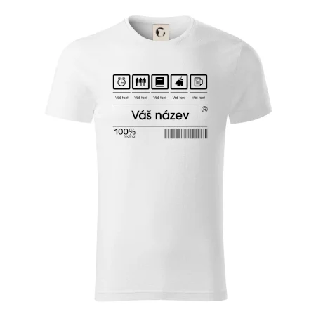 Čárový kód - Vlastní text
