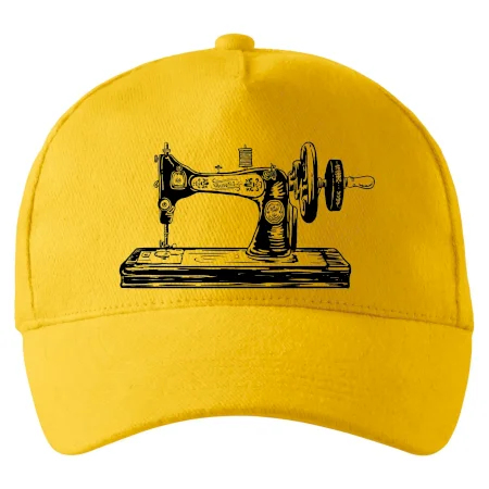 Šijací stroj - starý kreslený