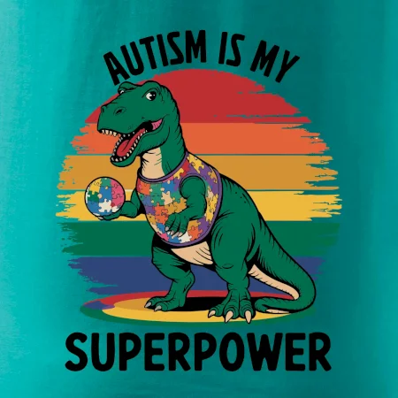 Dinousarus a puzzle  Autism is my superpower