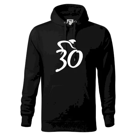 Cyklista oslavuje tridsiatku (30)