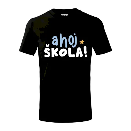 Ahoj škola farebné
