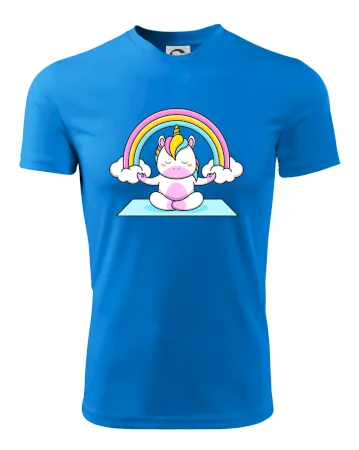 Yoga jednorožec - dúha