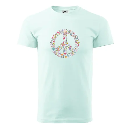 Peace symbol lístočky