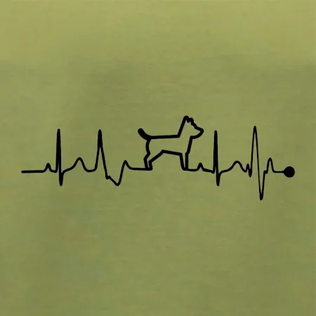 Ekg psí obrys