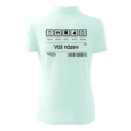 Čárový kód - Vlastní text
