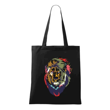 Hlava leva kreslená jednoduchá