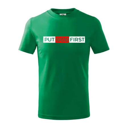 Put God first obdĺžnik