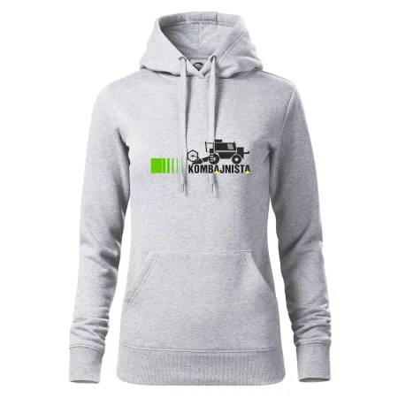 Kombajnista zelená a žltá