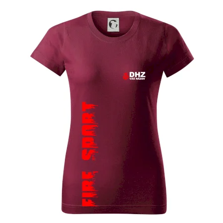 DHZ (oheň, firesport, názov sboru - vlastný nápis)