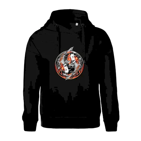 Yin & Yang Koi kapor - oranžový