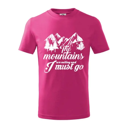 The mountains are calling and i must go