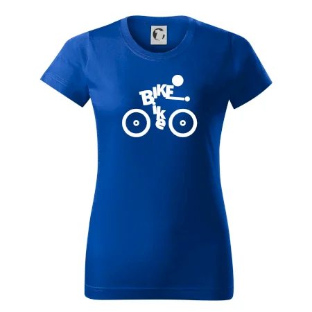 Bike nápis postava