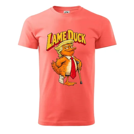 Trump jako kulhající kachna retro komiks