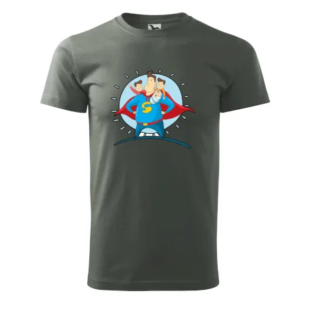 Táta superman - kluk, kluk a dítě