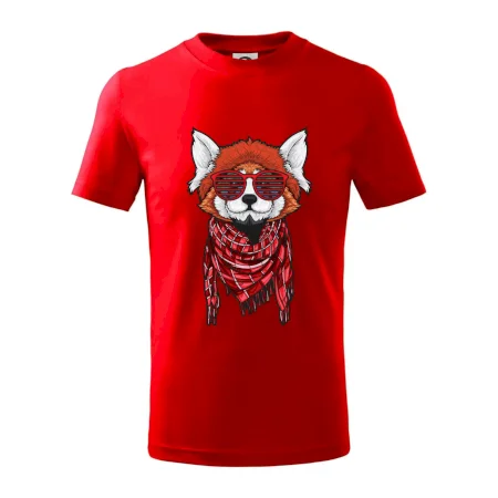 Červená panda hipster