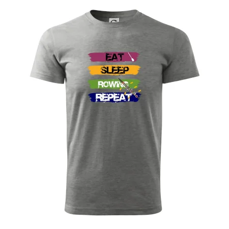 Eat sleep rowing repeat farebné