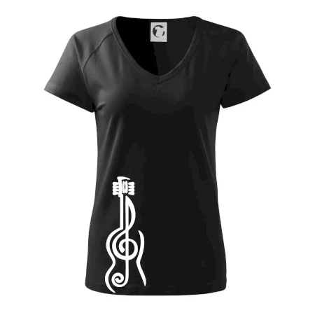 Husľový kľúč gitara