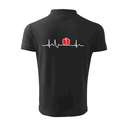 EKG rescue červená hviezda